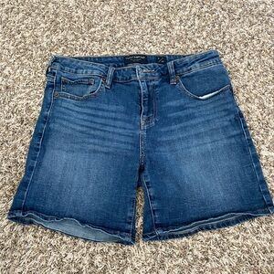 Lucky Brand Dark Blue Denim Shorts